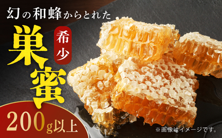 【12/22入金分まで年内発送】対馬 ニホンミツバチ 巣蜜 はちみつ 稀少 蜂蜜 ハチミツ [WAM022]