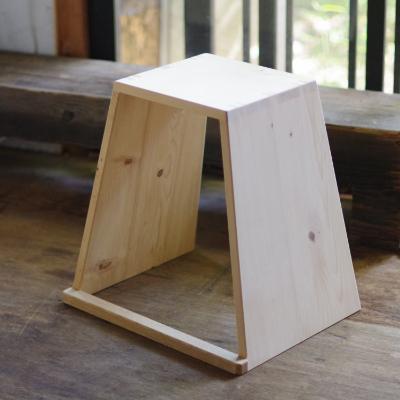 ふるさと納税 上松町 【家具木工山戸】しっとり肌ざわり、こうやまきスツール