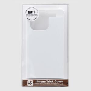 Trick Cover for iPhone14Pro アルミ【白色】 AKV0005