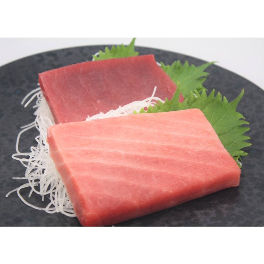 目鉢鮪中とろ＆赤身セット２柵ずつ
