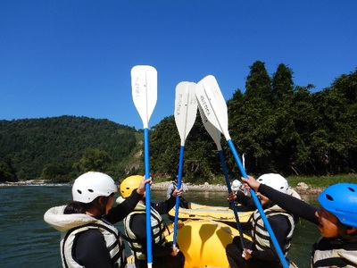 最上川 ラフティング 体験 ペア 体験型 川下り 山形県 朝日町 アクティビティ 自然 レジャー 川 アウトドア スポーツ ウォータースポーツ チケット ペアチケット