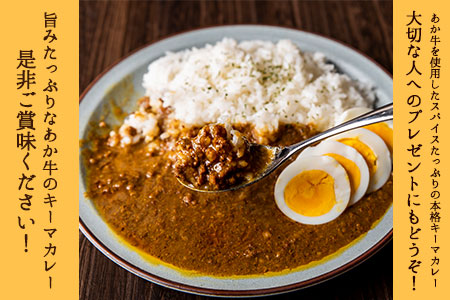 あか牛スパイスキーマカレー辛口4食(グルテンフリー)《30日以内に出荷予定(土日祝除く)》あか牛の館 あか牛 キーマカレー