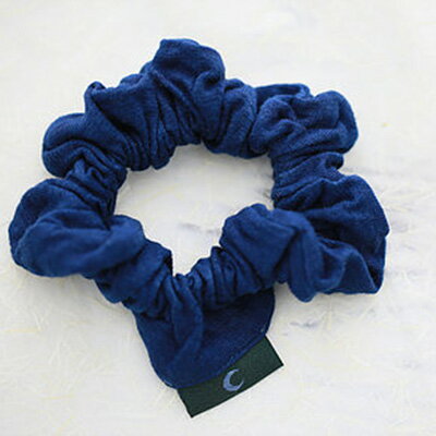 【ふるさと納税】本藍染シュシュとバンダナセット　ファッション小物・本藍染シュシュ・バンダナセット