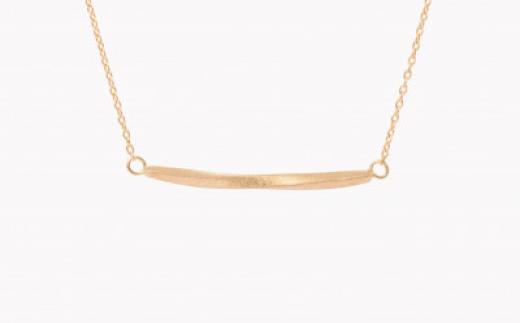 K18 フローラインペンダント つや消し仕上げ sese urban mining jewelry ネックレス ジュエリー レディース アクセサリー