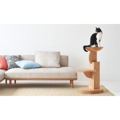 ふるさと納税 高山市 【飛騨の家具】飛騨産業　メデル　　猫家具　キャットタワー　CG006 |  | 02
