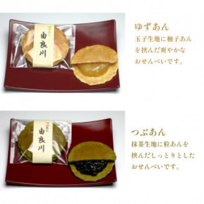 【京都 綾部】由良川煎餅  14枚入(各7枚)   しっとりせんべい【1441724】