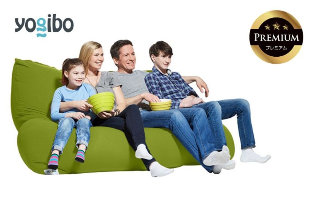 Yogibo Giga Max Premium（ヨギボー ギガ マックス プレミアム）＜ライムグリーン＞-[G762-11]