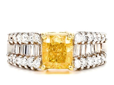 PT900/K18 ダイヤモンドリング　AR0101YD-C