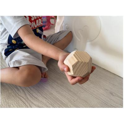 ふるさと納税 摂津市 【名入れオーダー】子供の知育と脳の回転トレーニングになる18面体脳トレ積み木ブロック OHAKO! |  | 03