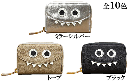 思わず誰かに見せたくなるモンスターマルチケース/ミニ財布 ネイビー