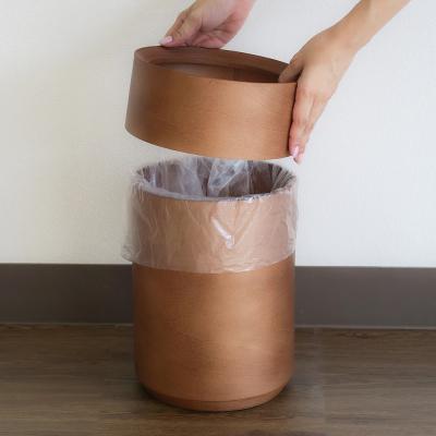 ふるさと納税 弘前市 BUNACO 袋の見えないダストボックス(キャメルブラウン)|24_brb-210101c |  | 02