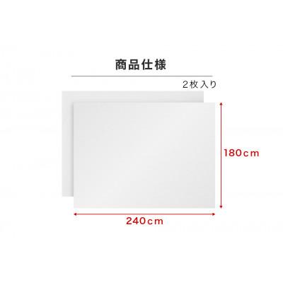 ふるさと納税 海南市 使い捨てビニール防水シーツ 2枚入り 幅180×長さ240 白 BYT1011379 |  | 03