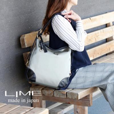 ふるさと納税 高松市 LIME(ライム)はっ水高密度ナイロン 3wayリュック [L-1717]　color:カーキグレー |  | 03