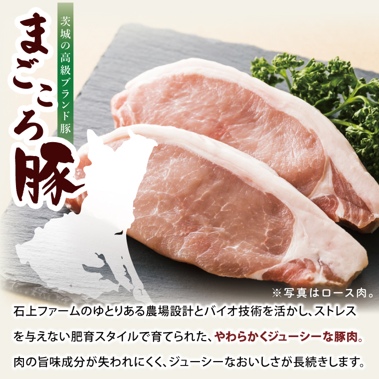 【茨城県共通返礼品/鉾田市】国産まごころ豚ロースブロック1.0kg | 甘い おいしい 良品質 最上級 茨城県産(92-04)