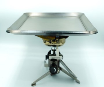 【AZUMOA -outdoor & camping-】 極厚ソロ鉄板（SS400ソロ型） 厚さ6ｍｍ フライパン キャンプ アウトドア バーベキュー 焼肉などに[Q039]
