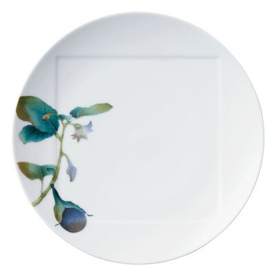 【ふるさと納税】ノリタケ【京香旬彩】27cmプレート(加茂茄子)【1637966】