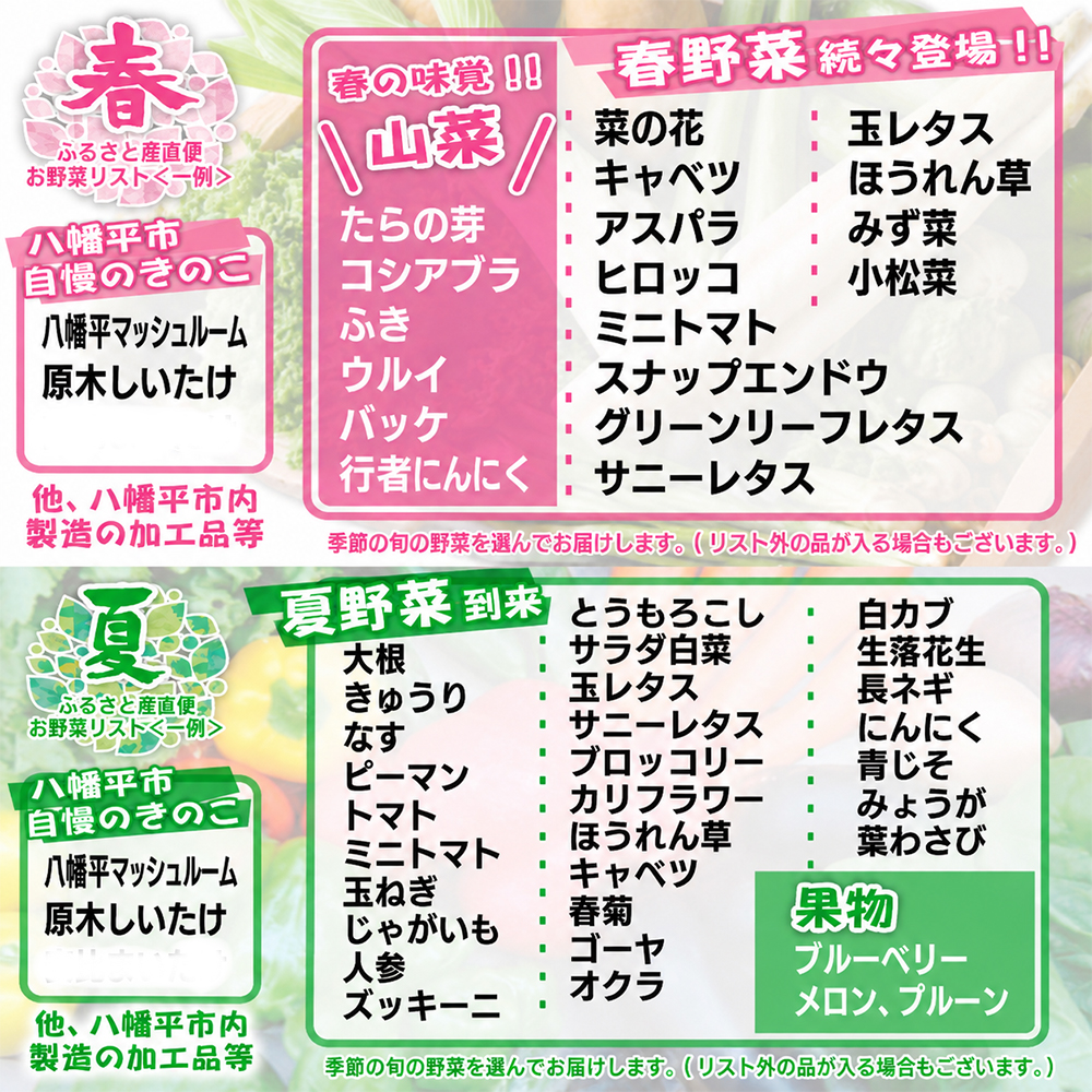 【新】八幡平のふるさと産直箱（小）6ヶ月定期便 ／ あすぴーて おまかせ 野菜 新鮮 野菜詰合せ 季節の野菜 旬の野菜 産地直送