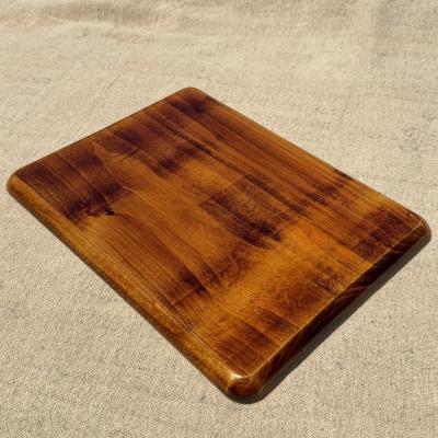 ふるさと納税 香川県 【香川漆器】36cm長角盆　ノミ目象谷渕朱 |  | 02