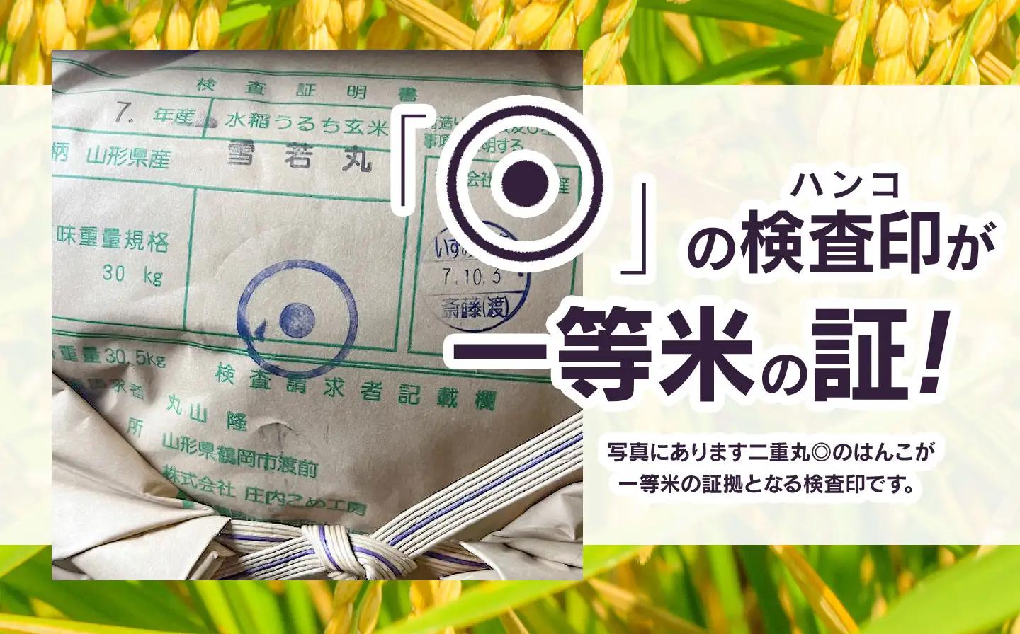 【令和7年産】雪若丸 精米 10kg (10kg×1袋)　山形県鶴岡市　庄内丸山農場　| ゆきわかまる ゆきわか 10キロ 米どころ 庄内米 ブランド米 米 コメ こめ 精米 ご飯 ごはん 美味しい 