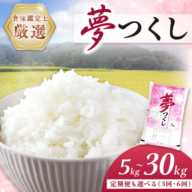 【ふるさと納税】＼選べる内容量&回数！／【食味鑑定士厳選】福岡県産夢つくし
