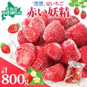 【ふるさと納税】役に立ちます 冷凍カット果物 いちご100g×8袋　果物類・いちご・苺・イチゴ