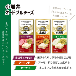 小岩井農場 小岩井 乳製品 7種 詰め合わせ ／ バター 醗酵バター チーズ スライスチーズ オードブル 米沢牛 サラミ アーモンド オニオン レーズン セット 詰合せ 詰め合せ 詰合わせ プチギフト