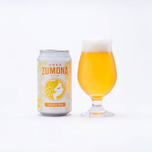 地ビール 24缶 遠野 麦酒 ZUMONA ゴールデンエール 350ml 24本 セット ビール 【ズモナ ビール 】 缶ビール 上閉伊酒造 岩手県 遠野市 産 ホップ 大槌 復興米 使用 クラフトビ