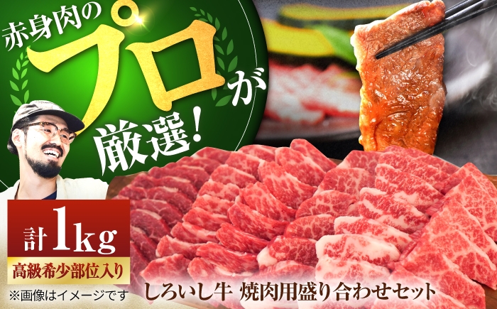 
                  【牧場直送】佐賀県産 しろいし牛 焼肉用 盛り合わせ セット（高級希少部位含む）1kg（5～6人前）【佐賀セントラル牧場】佐賀県産 肉 牛肉 国産 焼肉 BBQ 食べ比べ おすすめ 人気 オススメ ご褒美 九州 佐賀県 白石町  白石 [IAH003]
                