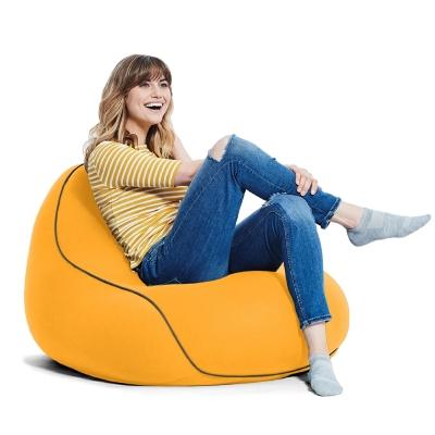 ふるさと納税 境町 Yogibo Lounger ヨギボー ラウンジャー 【アンバーゴールド】
