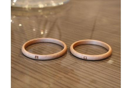 SHINBEY　バングル　ナチュラル　L No.182