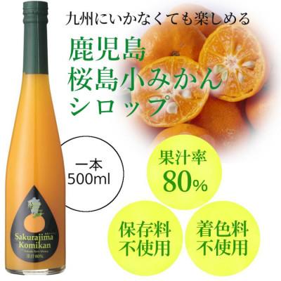 ふるさと納税 水俣市 九州を飲む! 九州果実 シロップ 桜島 小みかん 500ml 1本 【福田農場】 |  | 01