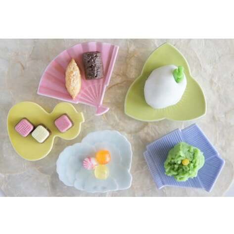 ARITA PORCELAIN LAB(アリタポーセリンラボ) 吉祥小皿5枚セット 有田焼 おめでたい カラフル A20-76_イメージ2