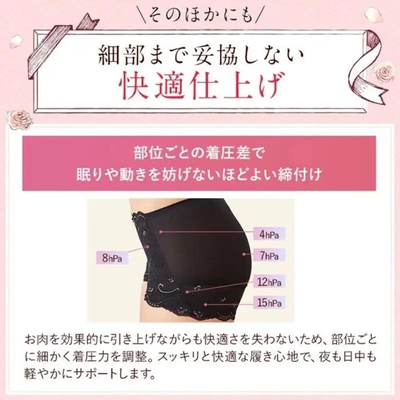 【単品】 LUNAナチュラルアップショーツ　ショーツ ヒップアップ 美尻 ヒップケア 贅肉 くびれ ヒップライン 補正 かわいい S：ダスティネイビー