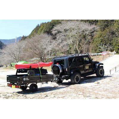 ふるさと納税 恵那市 ロスフィールド トレーラー ベッドラック付カーゴトレーラー キャンピングトレーラーUTILITpkg |  | 03