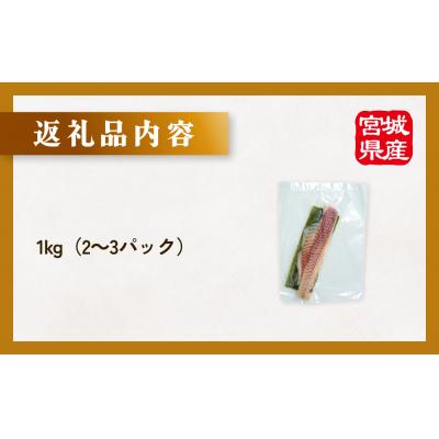 ふるさと納税 石巻市 とろ金華 天然スズキ 昆布締め フィーレ 1kg すずき フィレ 切身 昆布締め 魚 魚介 海鮮 魚 |  | 03