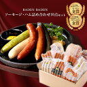 【ふるさと納税】37-13A BADEN　BADEN　ソーセージ・ハム10点セット