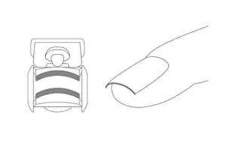 ＜爪のカーブにあわせたアーチ刃の爪切り＞■KOBAKO　ネイルクリッパー(アーチ)◇ 貝印 (PQ3290)