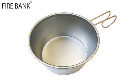 キャンプ用品 FIRE BANK ロッキーカップ500 キャンプ用品【4個セット】
