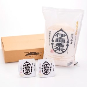 【伊彌彦米とパックごはんセット】精米5kg×1袋 パックごはん2パック ブランド米 新潟県 弥彦村_弥彦産 コシヒカリ パックご飯 パックごはん 新潟産コシヒカリ_【1107191】