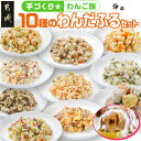 【ふるさと納税】手づくり☆わんご飯『10種のわんだふるセット』 - 犬用 手づくりご飯 鶏ごぼうご飯 サーモンリゾット すき焼き風ご飯 とまとスープご飯 ぶり大根 馬肉ッパ 牛しぐれ等 ペットフード 送料無料 AC-J501【宮崎県都城市は2年連続ふるさと納税日本一！】