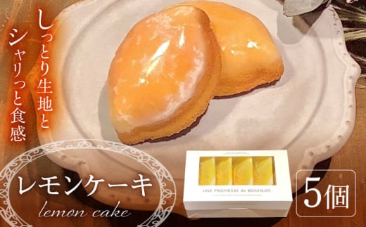 レモンケーキ 5個入り /甘味屋ヒダマリ [UEI002]