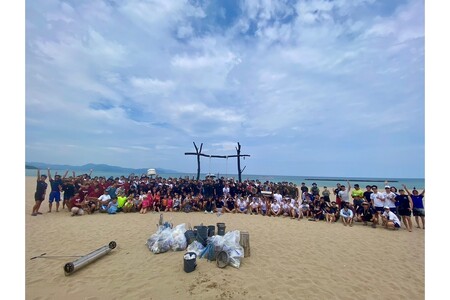 【ビーチクリーンへの応援をお願いします！】はだしで遊べる海を未来につなぐ『海ゴミ回収ビーチクリーン活動』への活動支援 1口 5,000円【返礼品なし】