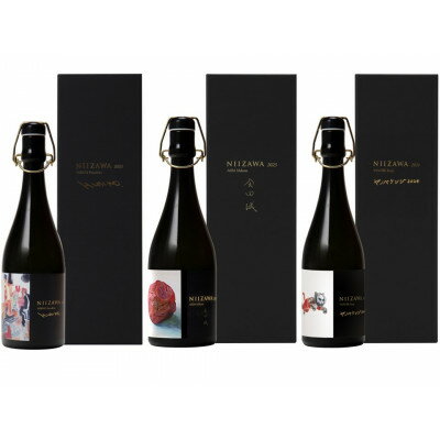 【ふるさと納税】NIIZAWA 純米大吟醸《ヴィンテージセット》 (2022・2023・2024年)【配送不可地域：離島】【1725841】