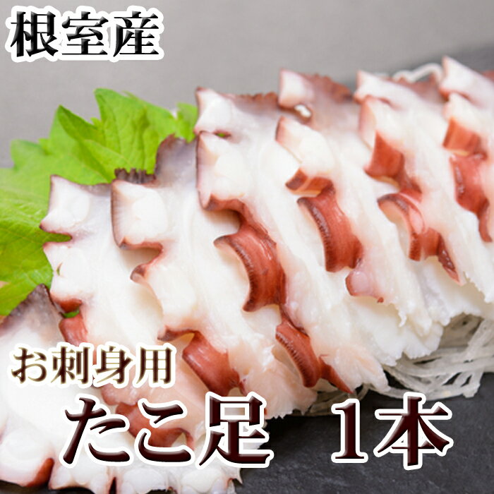 【ふるさと納税】[北海道根室産]たこ足500g前後〜800g前後×1本、800g前後〜1.4kg前後×1本 選べる タコ 蛸 刺身 海鮮 北海道 根室市