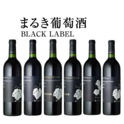 ふるさと納税 甲州市 〜まるき葡萄酒〜 BLACK LABEL 6本セット H-664