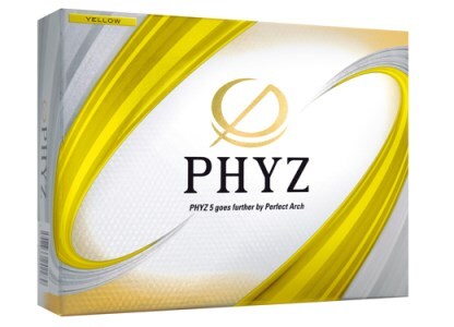 ブリヂストンゴルフボール「PHYZ5」YE色 1ダース [1535]