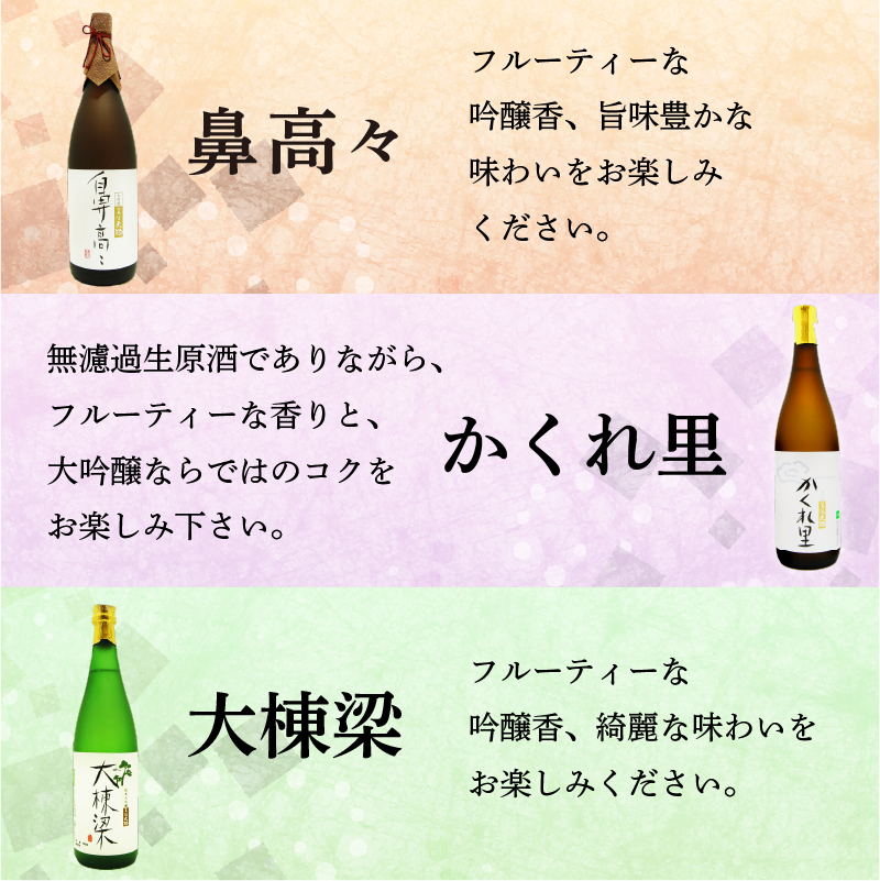 4-1　厚切り！飛騨牛サーロインステーキ300g×3枚 + 厳選日本酒720ml×5本【0026-035】