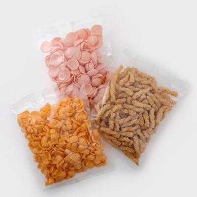 ふるさと納税 岐南町 ハル屋 カニチップ、チーズあられ、ひねり揚げ 徳用サイズ 詰合せセット |  | 01