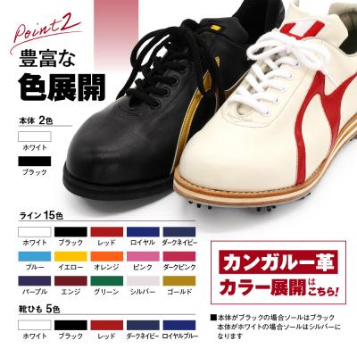 ふるさと納税 三宅町 ゴルフ シューズ ( 2足セット・カンガルー革 & 人工皮革) カラー オーダー ジャガーズ創工 |  | 01