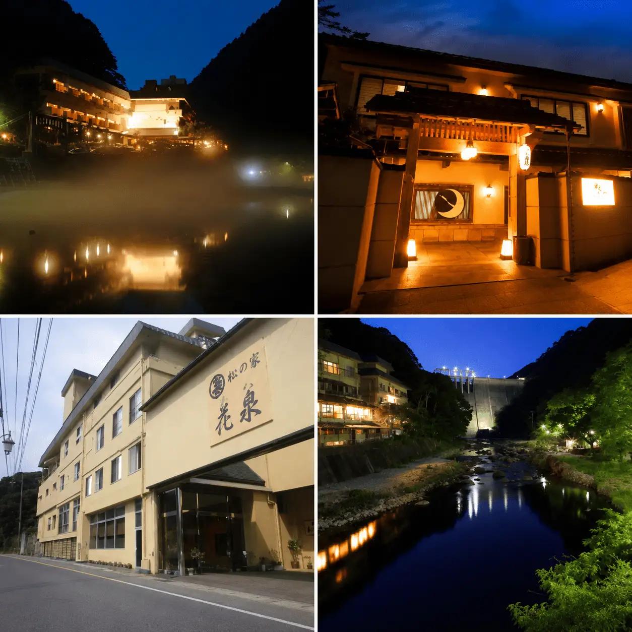 3つの旅館から選べる 湯原温泉郷ペア宿泊券【デラックスコース】 （1泊2食付きプラン 平日限定） 岡山県真庭市 チケット 観光 【ycrk004-01】